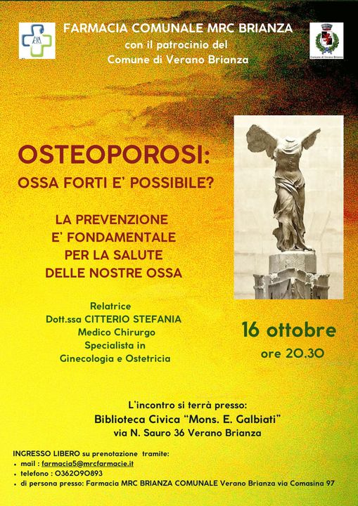 OSTEOPOROSI: OSSA FORTI È POSSIBILE? LA PREVENZIONE È FONDAMENTALE PER LA SALUTE DELLE NOSTRE OSSA