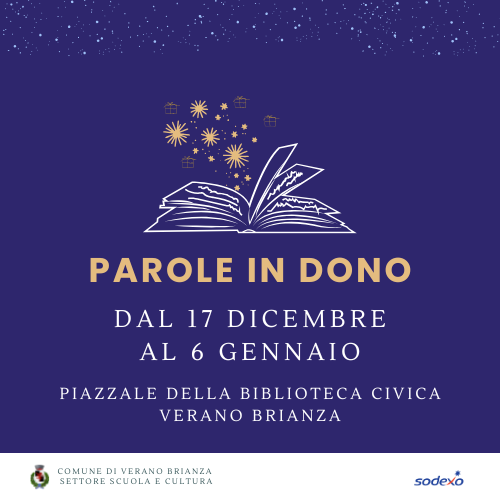 MERCATINO DI NATALE: PAROLE IN DONO