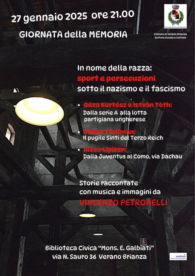 IN NOME DELLA RAZZA: SPORT E PERSECUZIONI SOTTO IL NAZIFASCISMO E IL FASCISMO