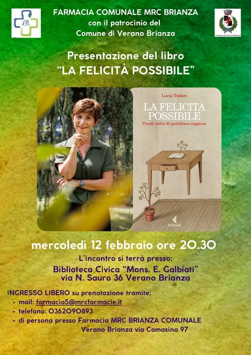 LUCIA TODARO PRESENTA LA FELICITÀ POSSIBILE