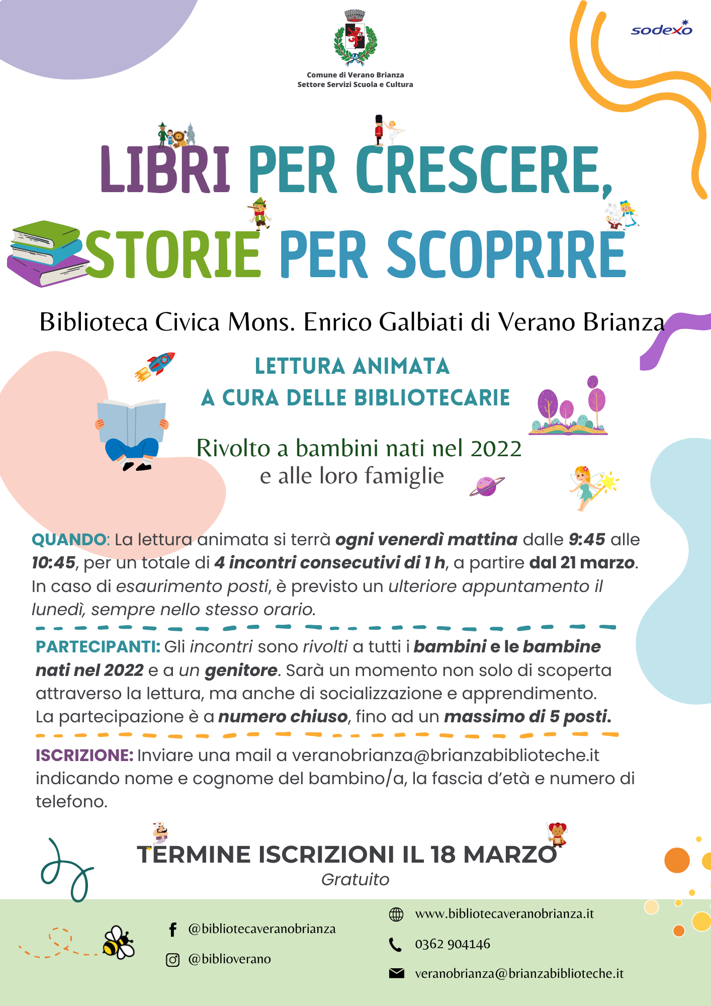 LIBRI PER CRESCERE, STORIE PER SCOPRIRE