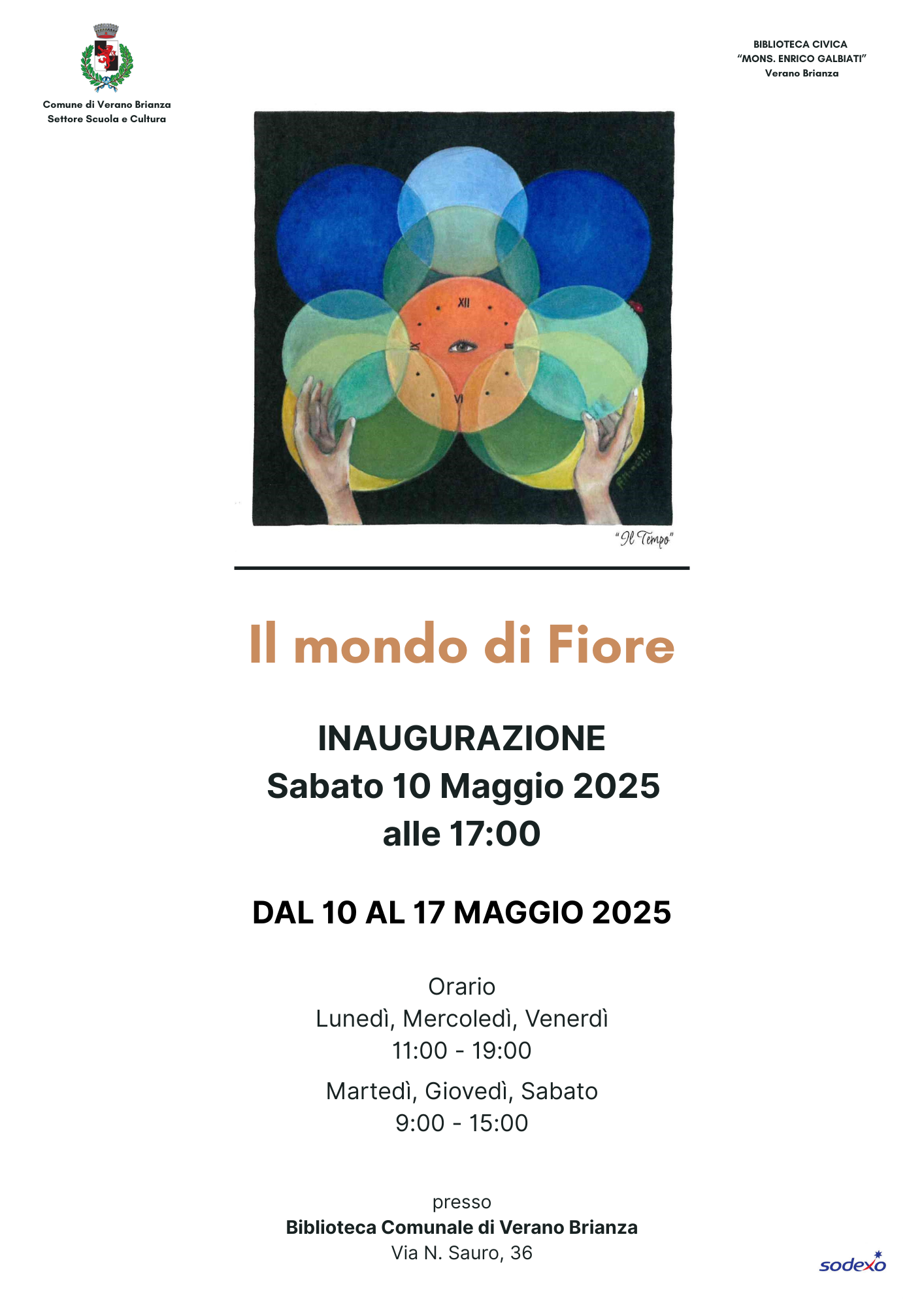 IN MOSTRA DAL 10 AL 17 MAGGIO: “IL MONDO DI FIORE”