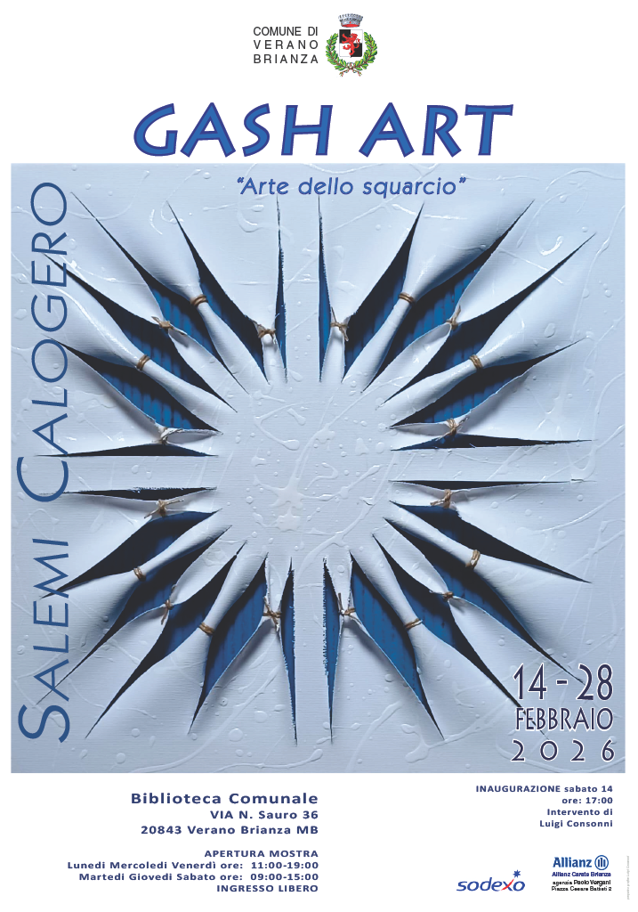 CALOGERO SALEMI. LA “GASH ART” IN MOSTRA