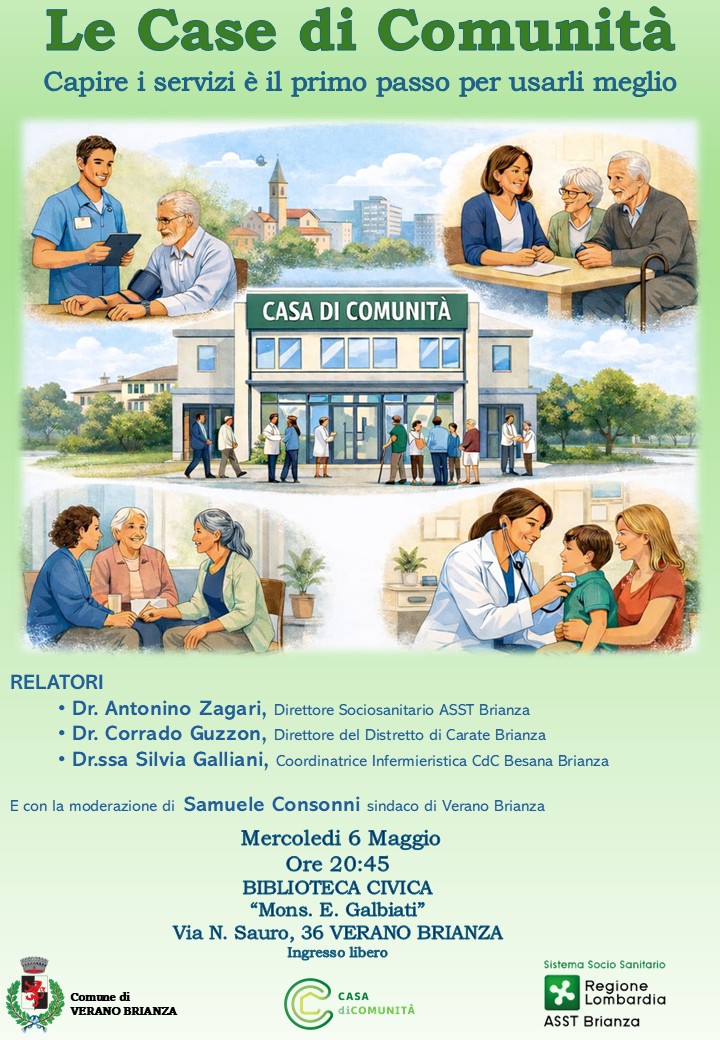 LE CASE DI COMUNITÀ: CAPIRE I SERVIZI
